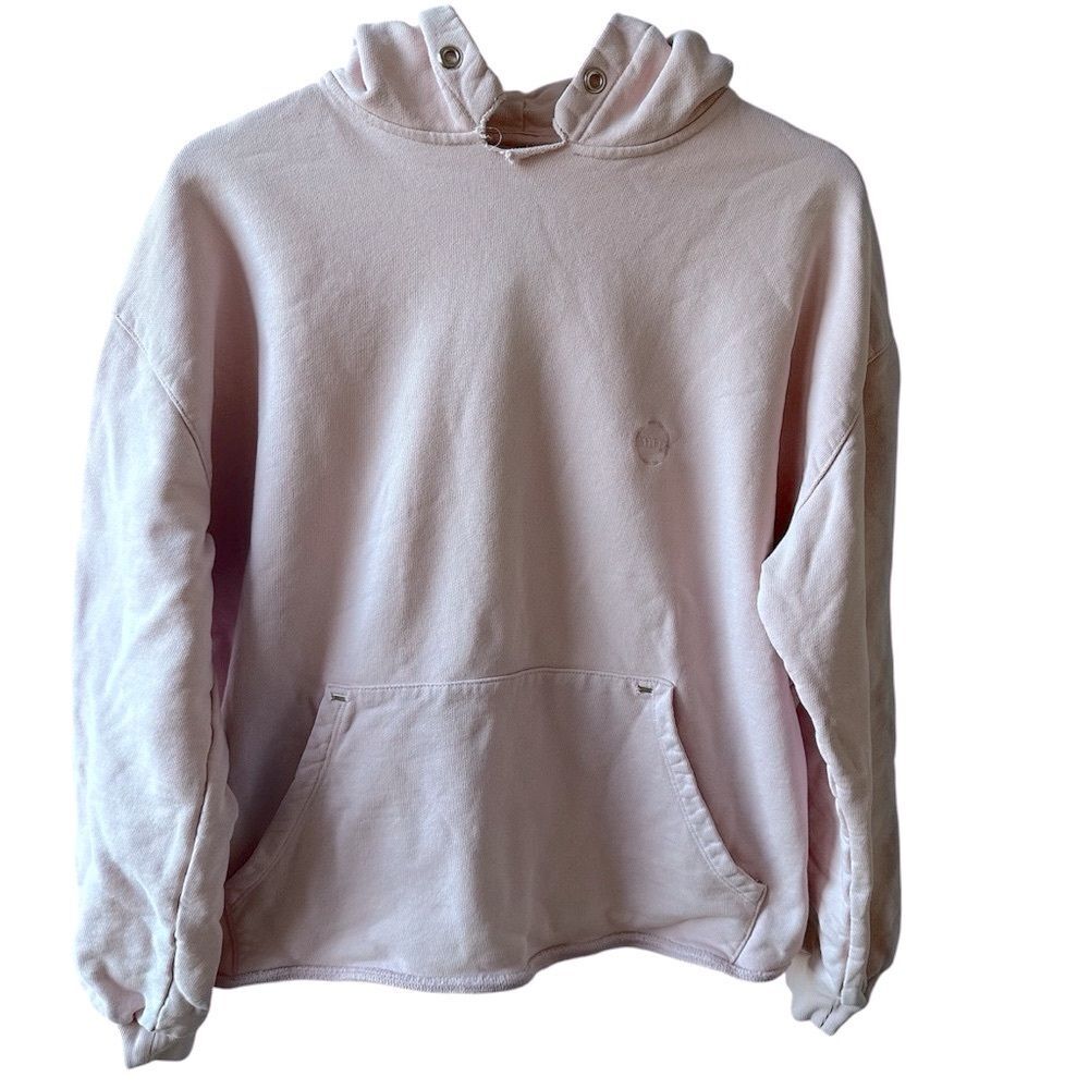 Mr. Completely LA Pink Hoodie Size Small Streetwear casual luxe sweatshirt skate